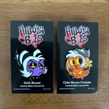 Hellva Boss/헬바 보스 모키 핀 배지 핀즈