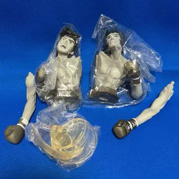 내일의 죠 초상혁명 죠 VS 리키시 더블 크로스 흑백 피규어