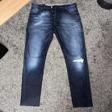 엠포리오 아르마니 데님 청바지 다크 블루