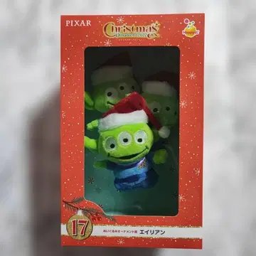 디즈니 PIXAR 크리스마스 오너먼트 봉제 인형 에이리언