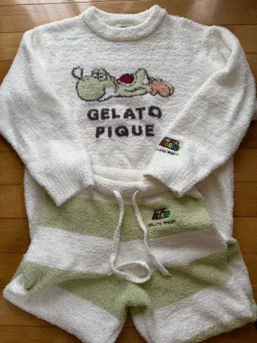 GELATO PIQUE 욧시 룸웨어 상하의 세트