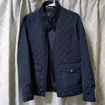 TOMMY HILFIGER 네이비 퀼팅 자켓