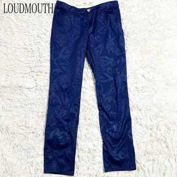 [ LOUDMOUTH ] 골프 팬츠 스포츠 웨어 네이비 [ L ]