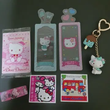 산리오 헬로키티 챠미키티 다니엘 키링 스티커 외