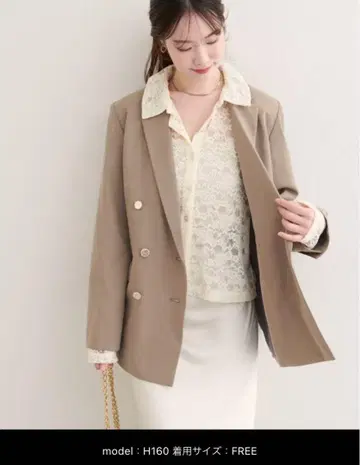 natural couture 베코베코 금장 버튼 테일러드 자켓