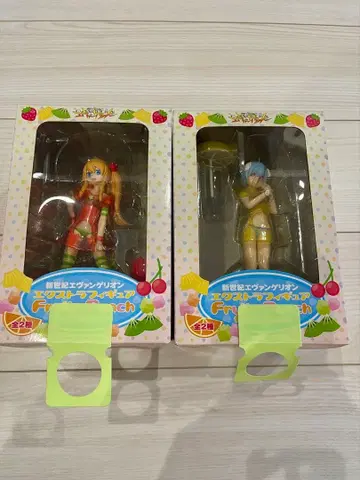 새상품 신세기 에반게리온 엑스트라 피규어 FruitsPunch 2종