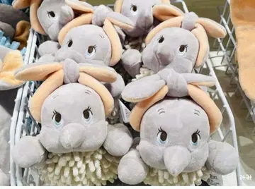 덤보 청소용 밀대 봉제 인형 디즈니