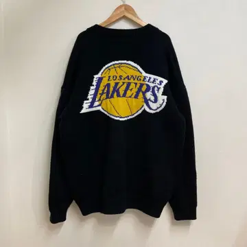 NBA 로스앤젤레스 레이커스 가디건 블랙 L