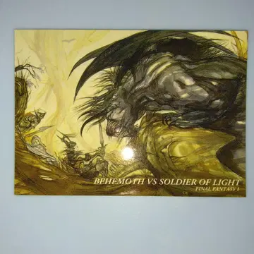 초판 FINAL FANTASY 카드 CARD MADE IN JAPAN