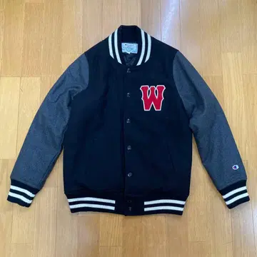 챔피온 바시티 자켓 울 M 사이즈