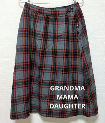 GRANDMA MAMA DAUGHTER 롱 스커트