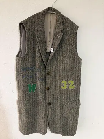 Harris Tweed 80s 자켓 베스트 리메이크품