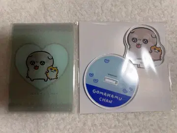 전력 응원! 쿠소하무짱 아크릴 스탠드 고마하무짱 특전