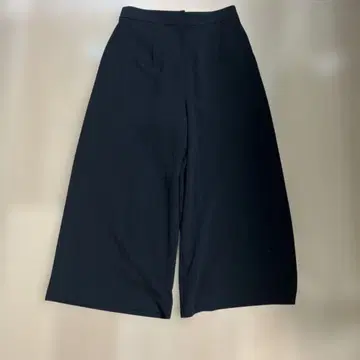 레리안 블랙 와이드 팬츠 여성용