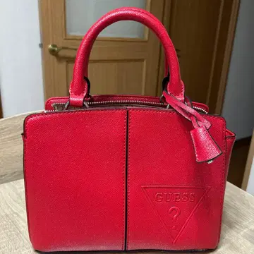 GUESS 레드 핸드백