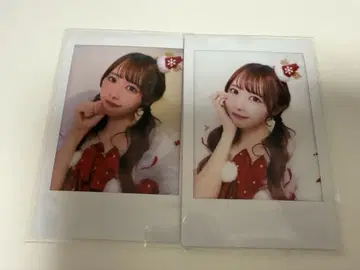 나카가와 루나 온특 빙고 프린트 폴라로이드 크리스마스