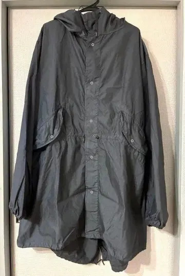 빈티지 군복 스노우 카모 후드티 후염