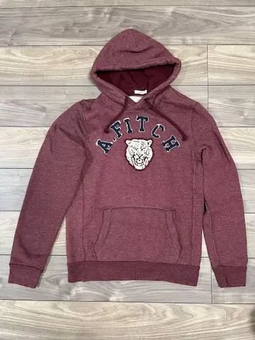 Abercrombie & Fitch 후드티 S사이즈 버건디