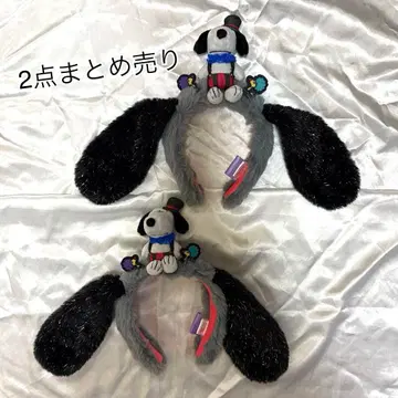 유니버셜 USJ 할로윈 호러 나이트 스누피 머리띠