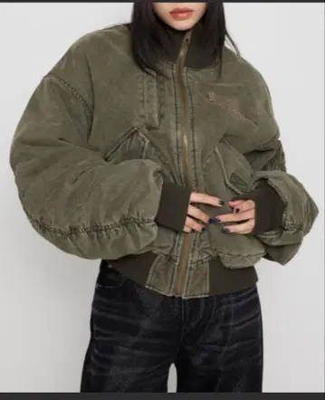 BIG POCKET COTTON MA-1 MA-1 자켓