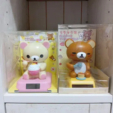 San-X 리락쿠마 코리락쿠마 솔라 마스코트 2종 세트