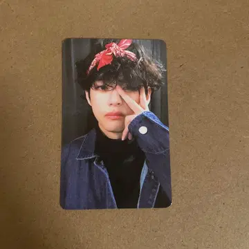 BTS 태태 V 포토카드