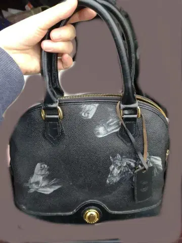 LOUVROUSE 루프루제 여성용 가죽 핸드백