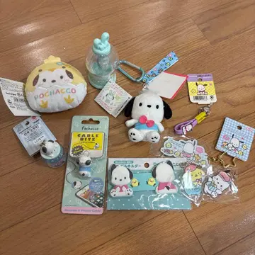포차코 캐릭터 굿즈 세트