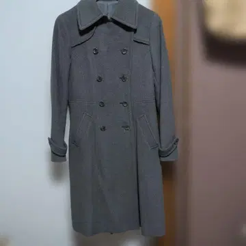 COMME CA DU MODE 그레이 롱 코트