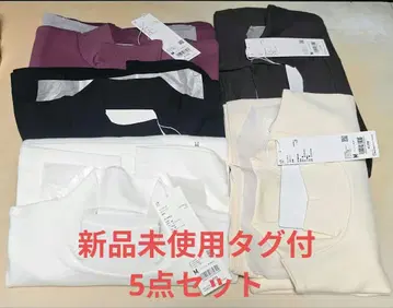 [ 미사용 새상품 택 포함 ] 유니클로 모크넥 풀오버 M 5종