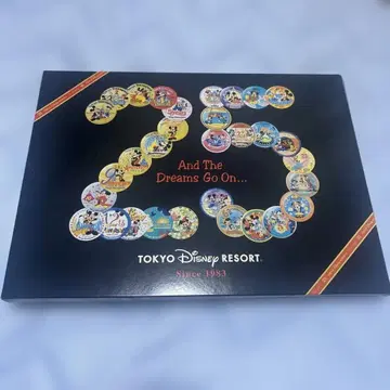 디즈니 25주년 코인형 초콜릿 (식품 제외, 패키지만)