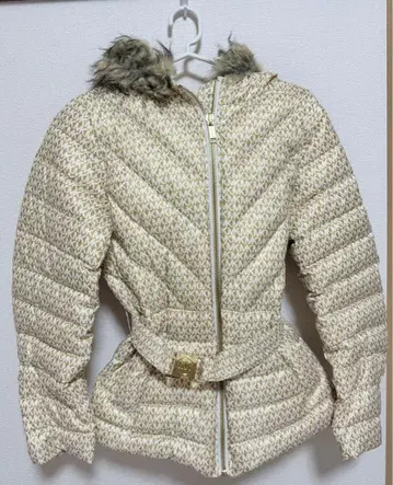 MICHAEL KORS MK 퍼 포함 다운 자켓 XS 본