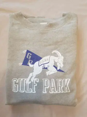 GULF PARK 맨투맨 그레이