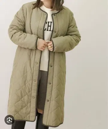 새상품급 어반 리서치 리버서블 보아 퀼팅 코트 아우터