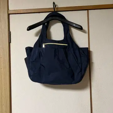 네이비 숄더백 대용량
