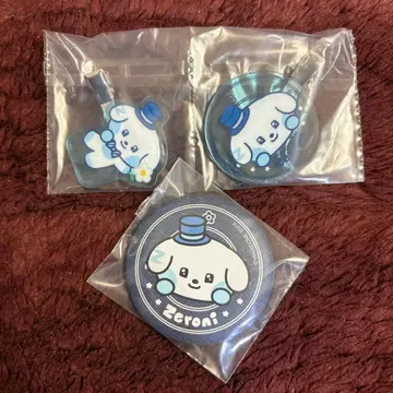 zeroni 복권 니니 빈 E상 F상 헤어 클립 캔뱃지