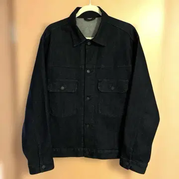 UNIQLO 다크 블루 데님 자켓 XL 사이즈