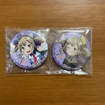뱅드림 Poppin'Party 이치가야 아리사 캔뱃지 2세트