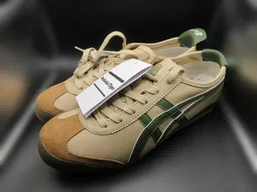 오니츠카타이거 Mexico 66 베이지 x 그린 24.5cm 박스 있음