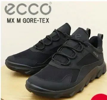 ECCO MX M GORE-TEX 블랙 스니커즈