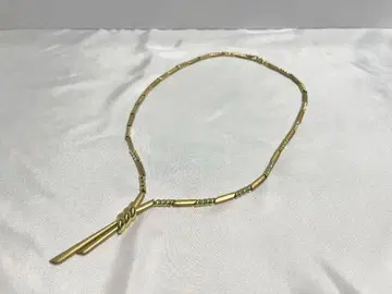 모네 monet 디자인 목걸이 GP 골드 계열 전체 길이 63cm