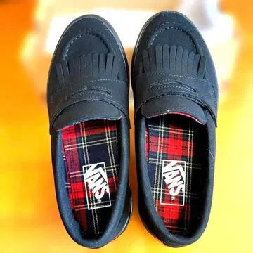 VANS 로퍼 스니커즈 블랙 24cm 박스 포함