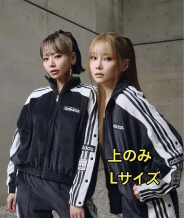 adidas W ADIBREAK VELOUR TT 블랙 L