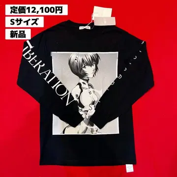 [ 새상품 ] BEAMS FLAGSTUFF 에반게리온 긴팔 T셔츠 롱티