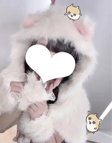 Malymoon 마리문 포근 머랭 리본 캣 산타