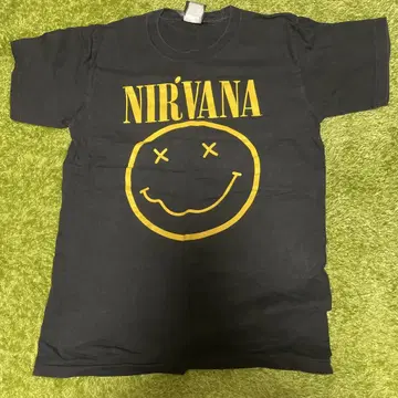 NIRVANA 티셔츠 블랙