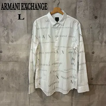 미사용품 ARMANI EXCHANGE 긴팔 셔츠 L 사이즈