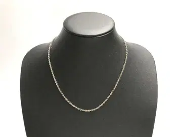 새상품급 스와로브스키 Swarovski 체인 목걸이 전체 길이 53cm