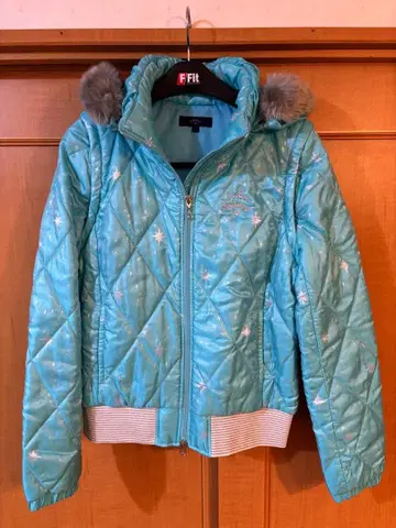 캘러웨이 스카이블루 퀼팅 자켓