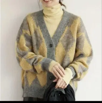 JOURNAL STANDARD relume 아가일 V넥 가디건